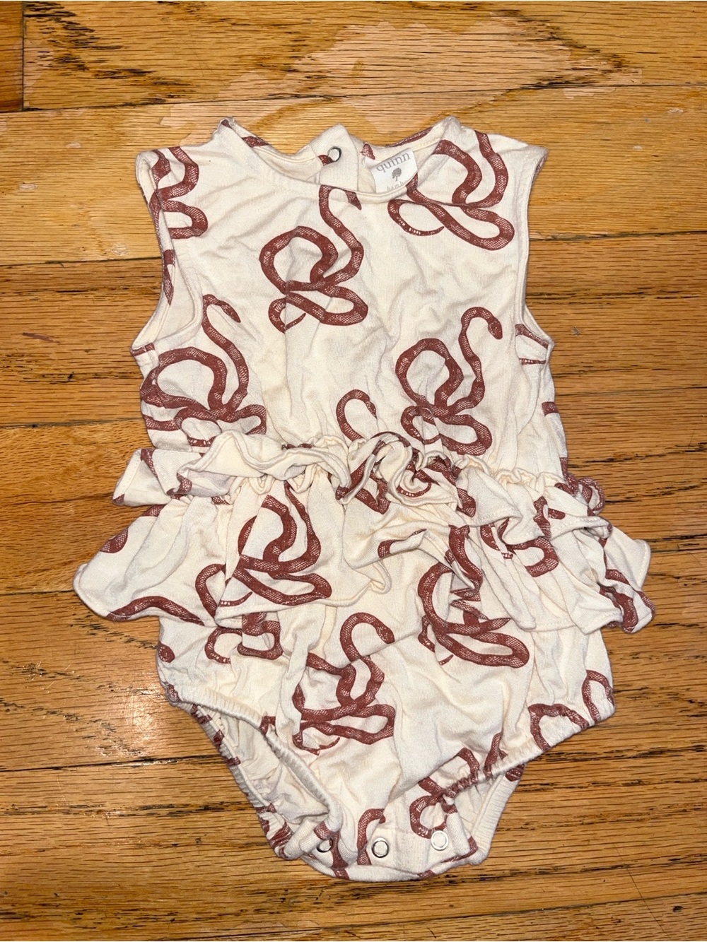 kate quinn Cream Romper
